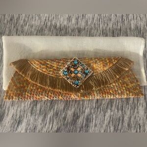 Woven Clutch Purse